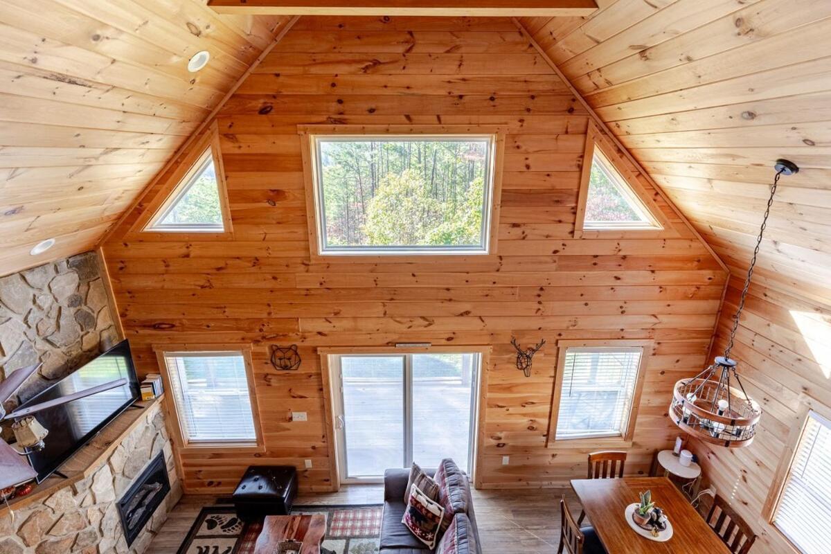 Twin Oaks Cabin Bryson City Extérieur photo