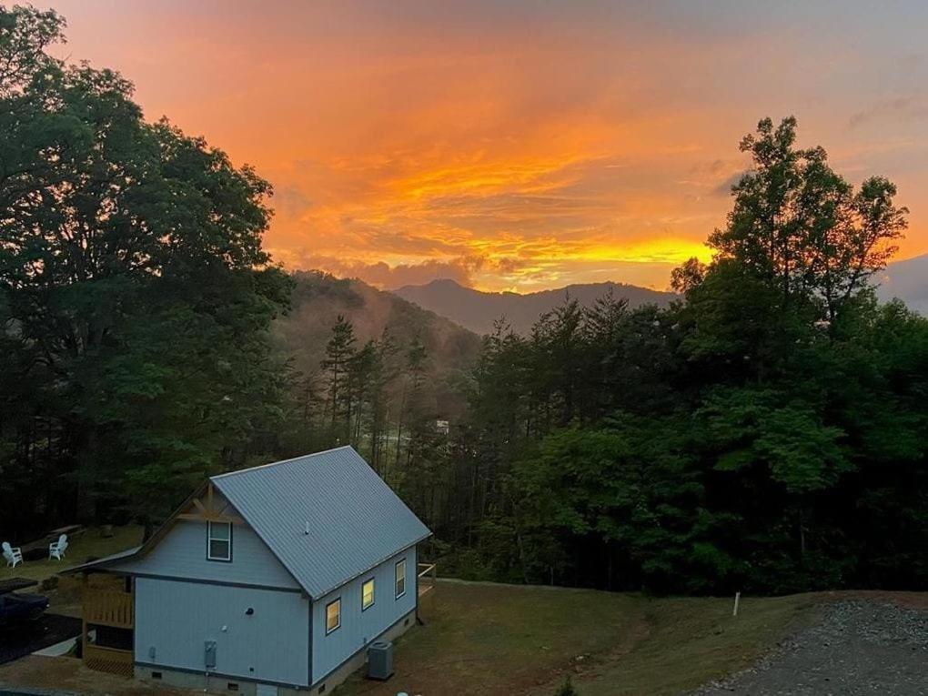 Twin Oaks Cabin Bryson City Extérieur photo
