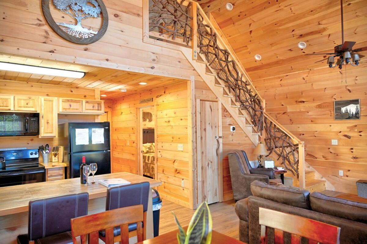 Twin Oaks Cabin Bryson City Extérieur photo