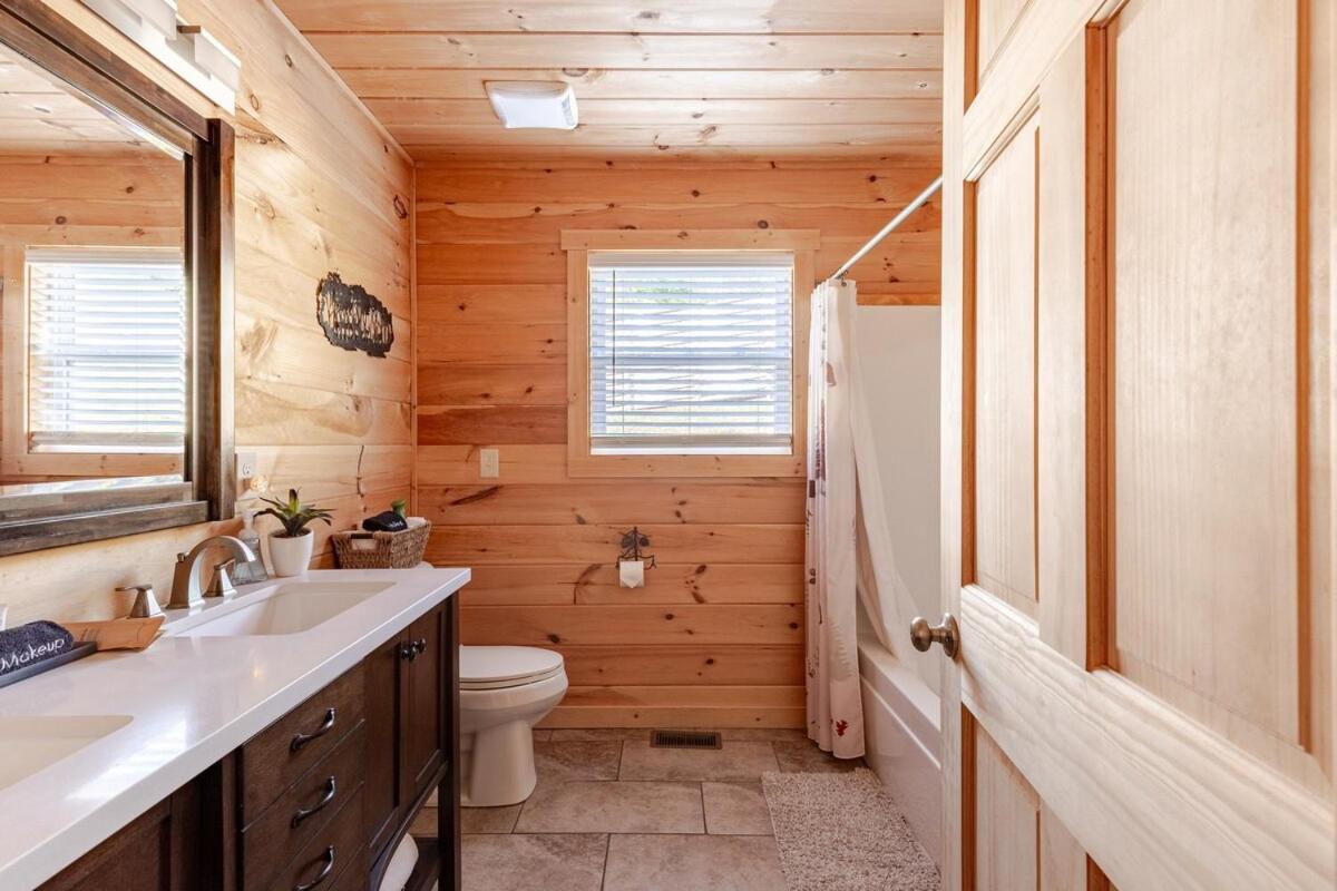 Twin Oaks Cabin Bryson City Extérieur photo
