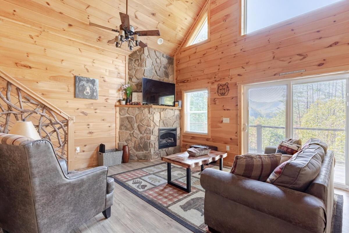 Twin Oaks Cabin Bryson City Extérieur photo