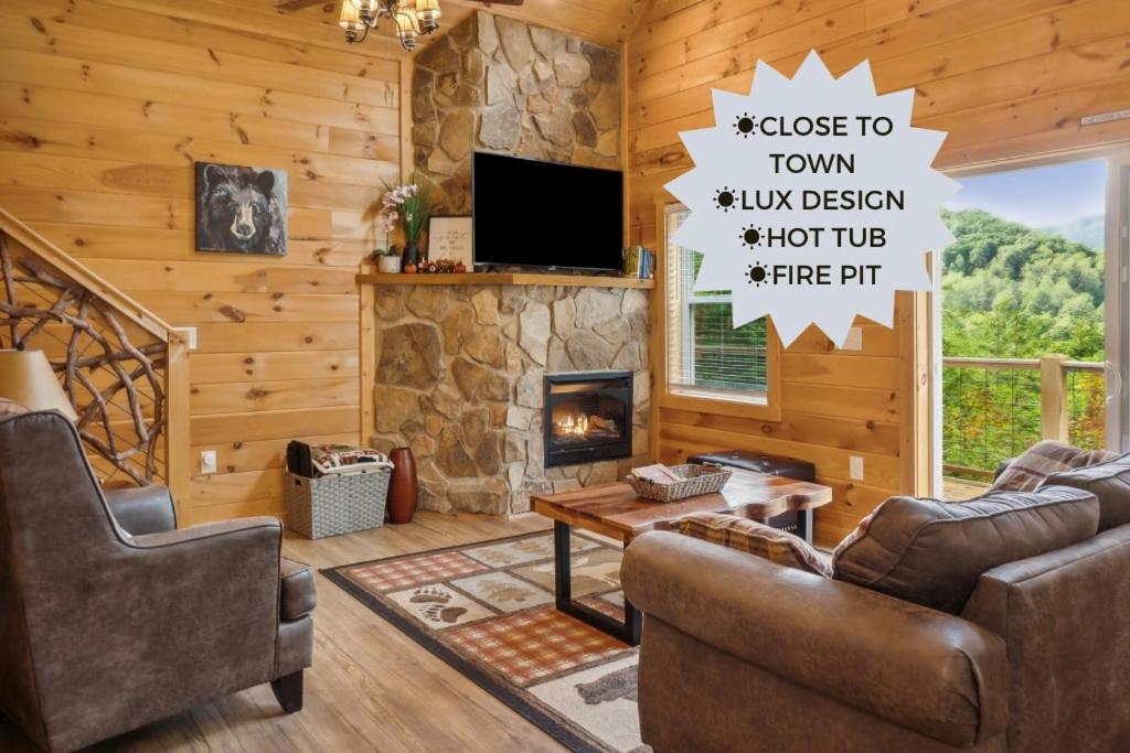 Twin Oaks Cabin Bryson City Extérieur photo