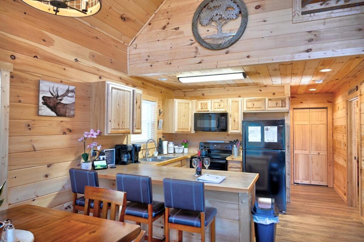 Twin Oaks Cabin Bryson City Extérieur photo