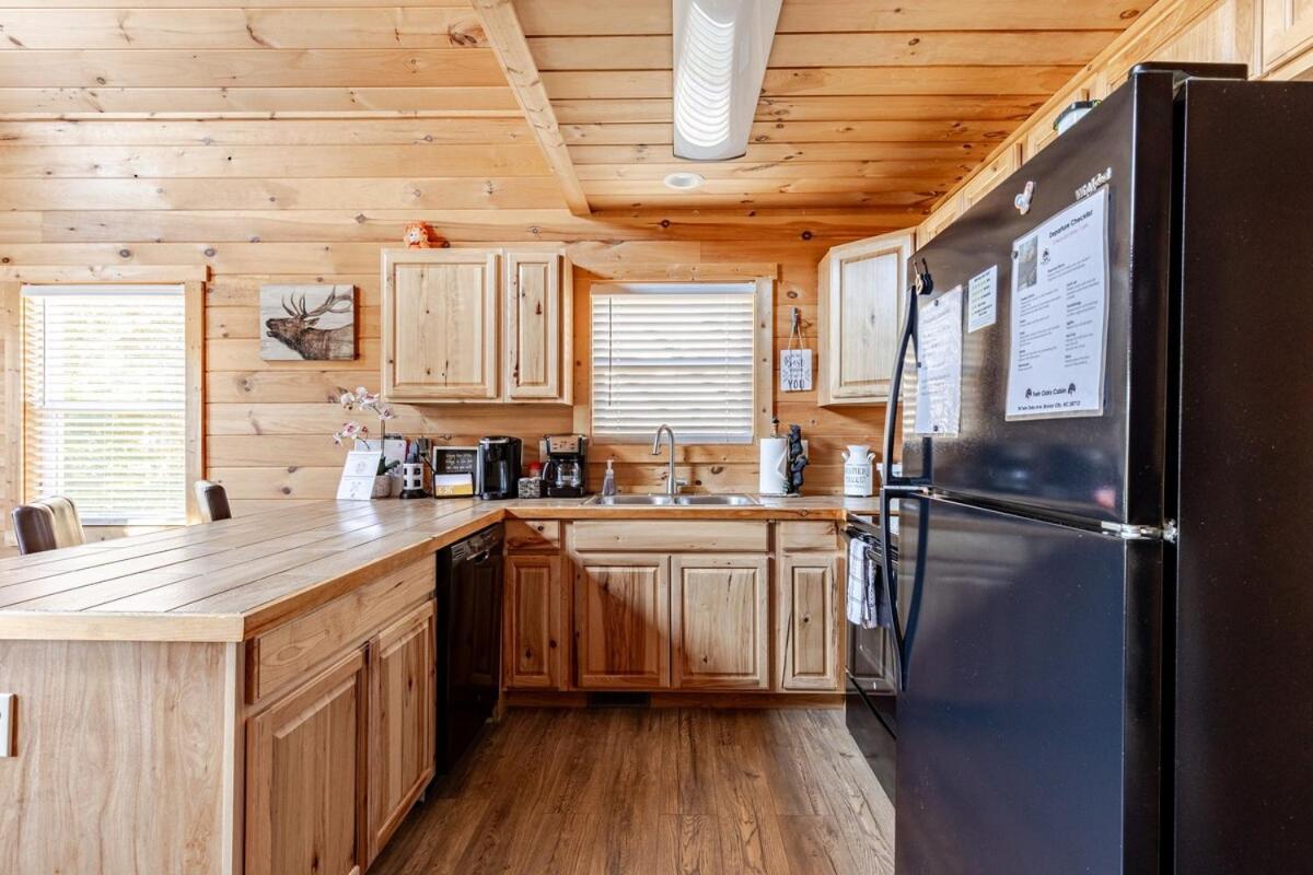 Twin Oaks Cabin Bryson City Extérieur photo