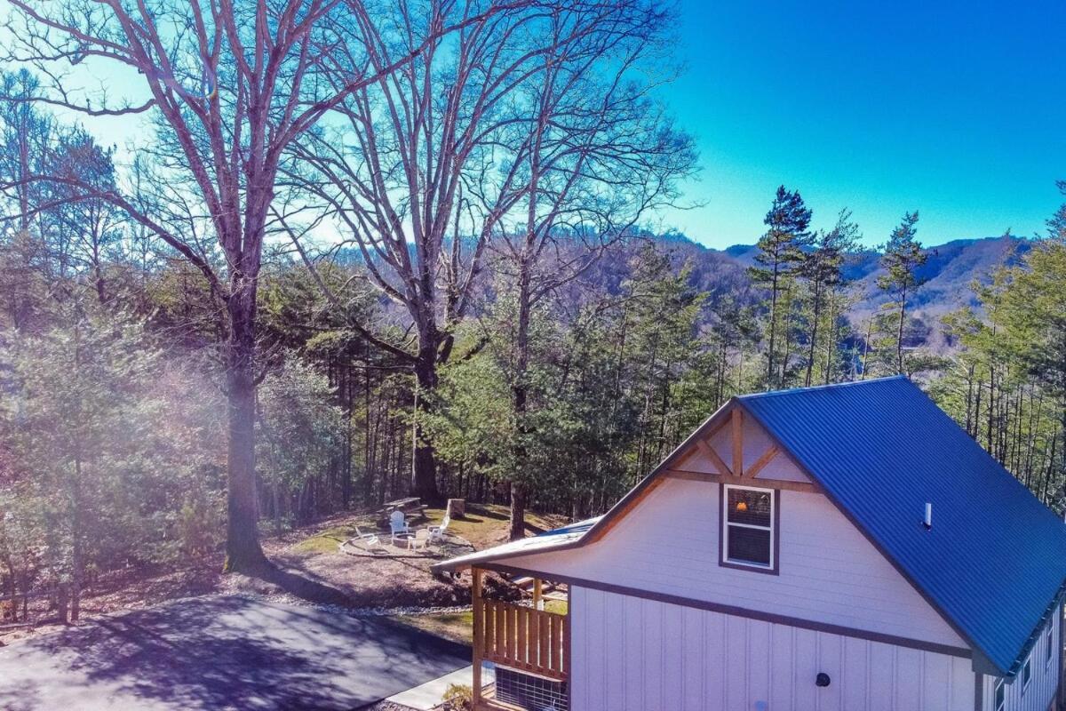 Twin Oaks Cabin Bryson City Extérieur photo