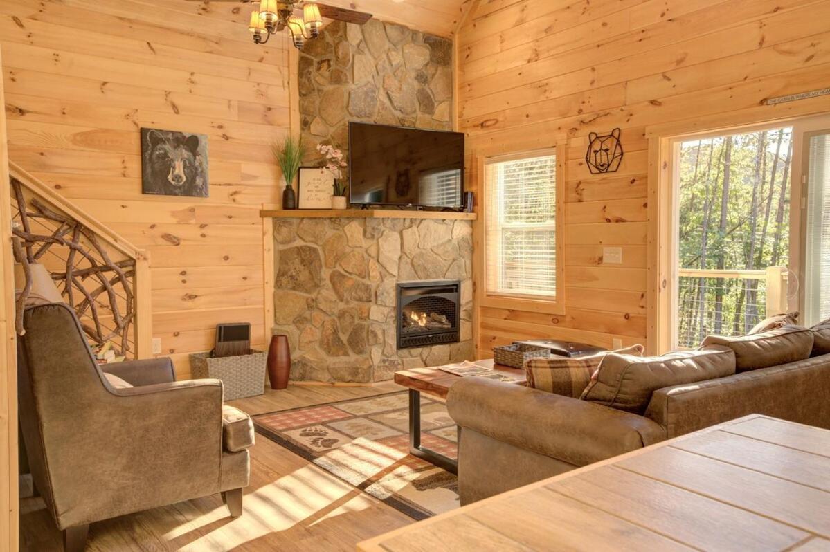 Twin Oaks Cabin Bryson City Extérieur photo