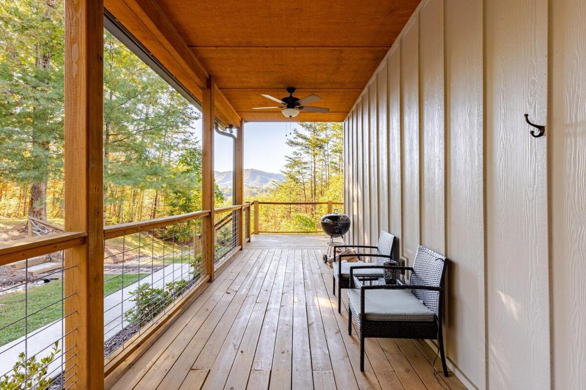 Twin Oaks Cabin Bryson City Extérieur photo