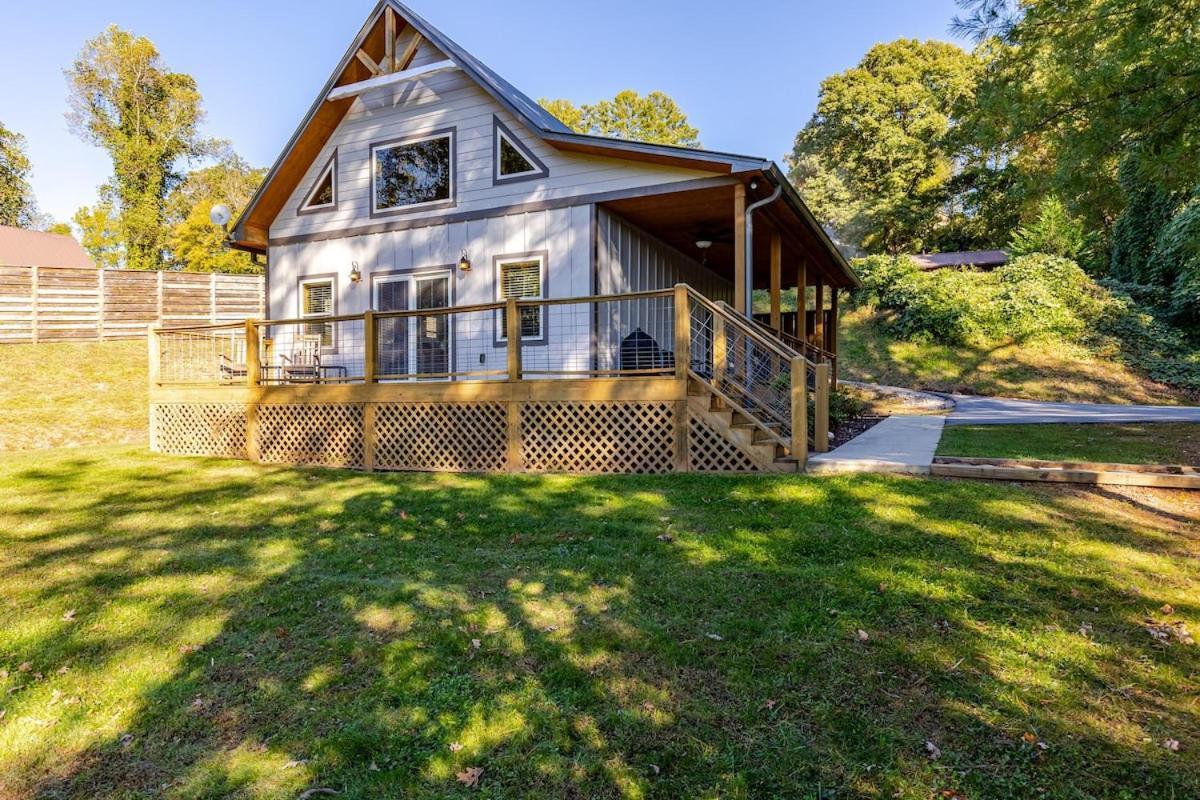 Twin Oaks Cabin Bryson City Extérieur photo