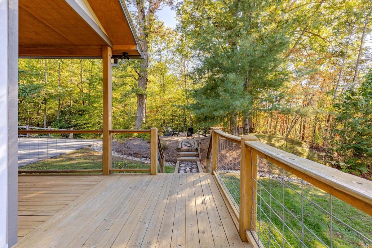 Twin Oaks Cabin Bryson City Extérieur photo