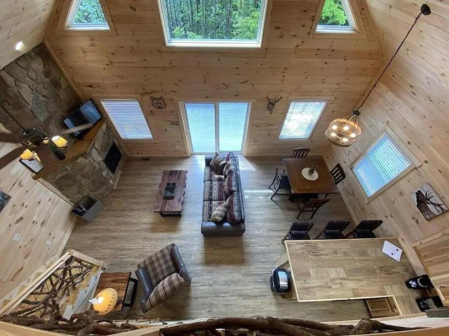 Twin Oaks Cabin Bryson City Extérieur photo
