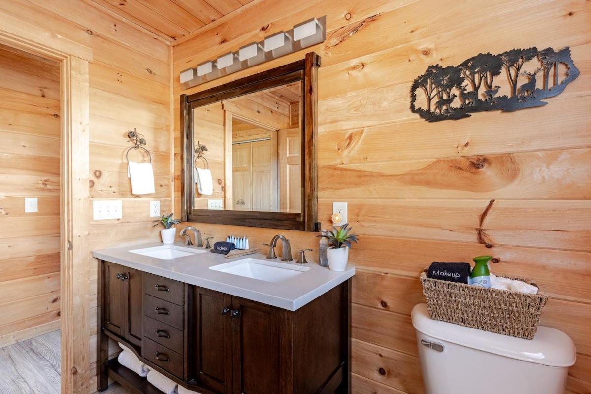 Twin Oaks Cabin Bryson City Extérieur photo
