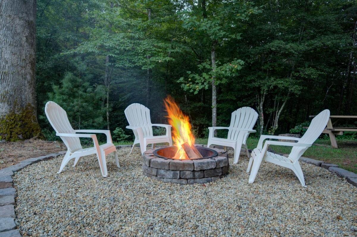 Twin Oaks Cabin Bryson City Extérieur photo